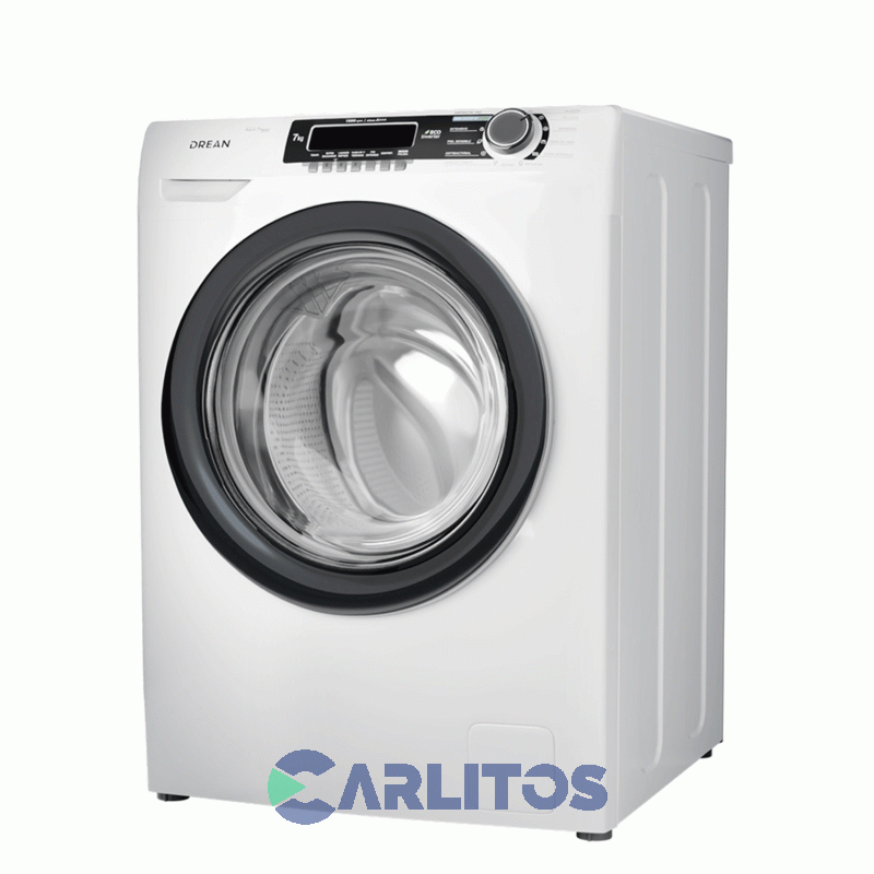 Lavarropa Carga Frontal Drean Inverter 7 KG 1000 RPM  Blanco Lcfdr0710sb0