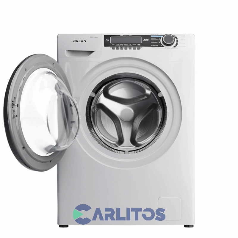 Lavarropa Carga Frontal Drean Inverter 7 KG 1000 RPM  Blanco Lcfdr0710sb0