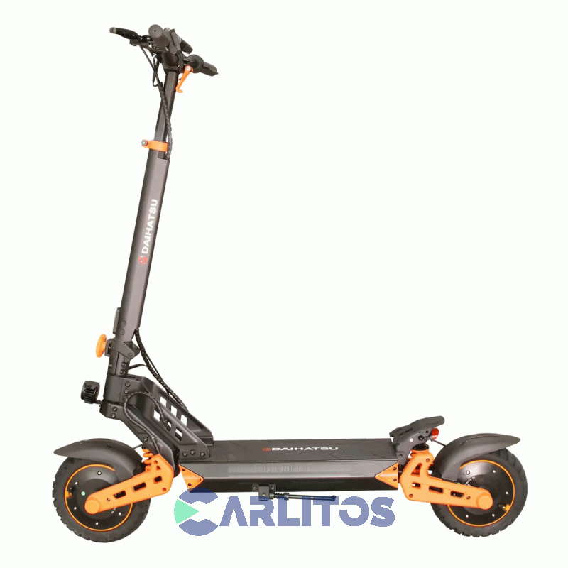 Monopatin Scooter Electrico Daihatsu Traccion Dual D-v301/bk Negro