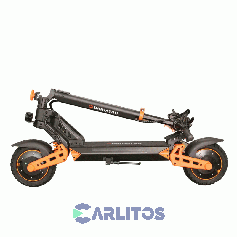 Monopatin Scooter Electrico Daihatsu Traccion Dual D-v301/bk Negro
