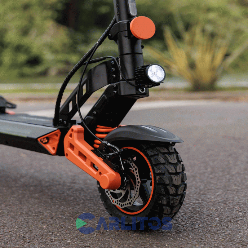 Monopatin Scooter Electrico Daihatsu Traccion Dual D-v301/bk Negro