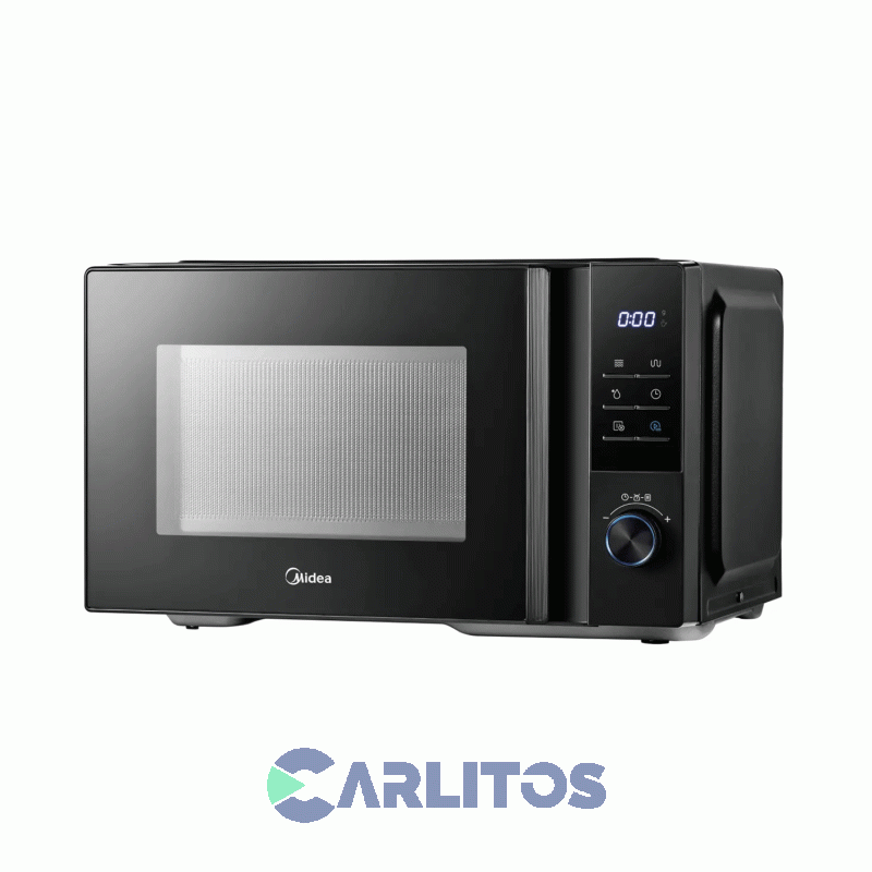 Microondas Con Grill Midea Digital 25 Litros Negro Mw-Dg125bar1