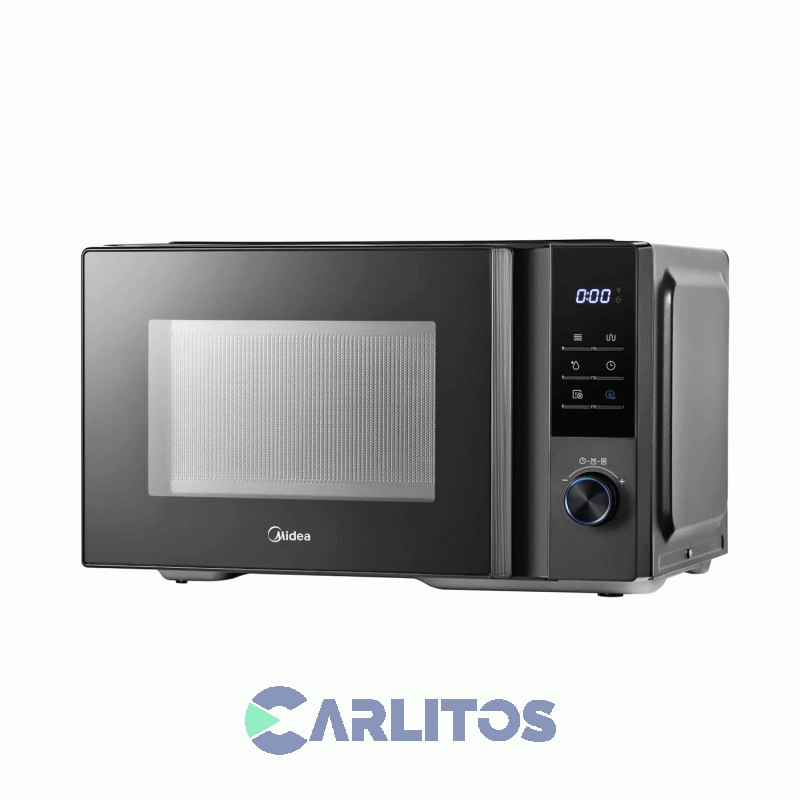 Microondas Con Grill Midea Digital 25 Litros Negro Mw-Dg125bar1
