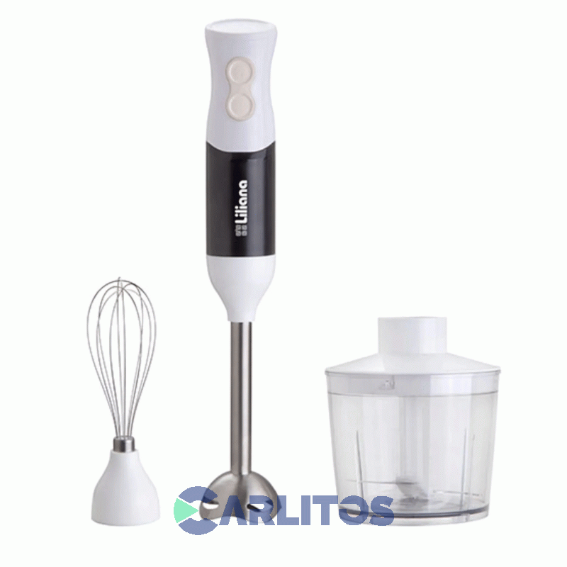 Minipimer Varilla Metal Liliana Easyblen Pro 450 Watts - 3 En 1 Ah170