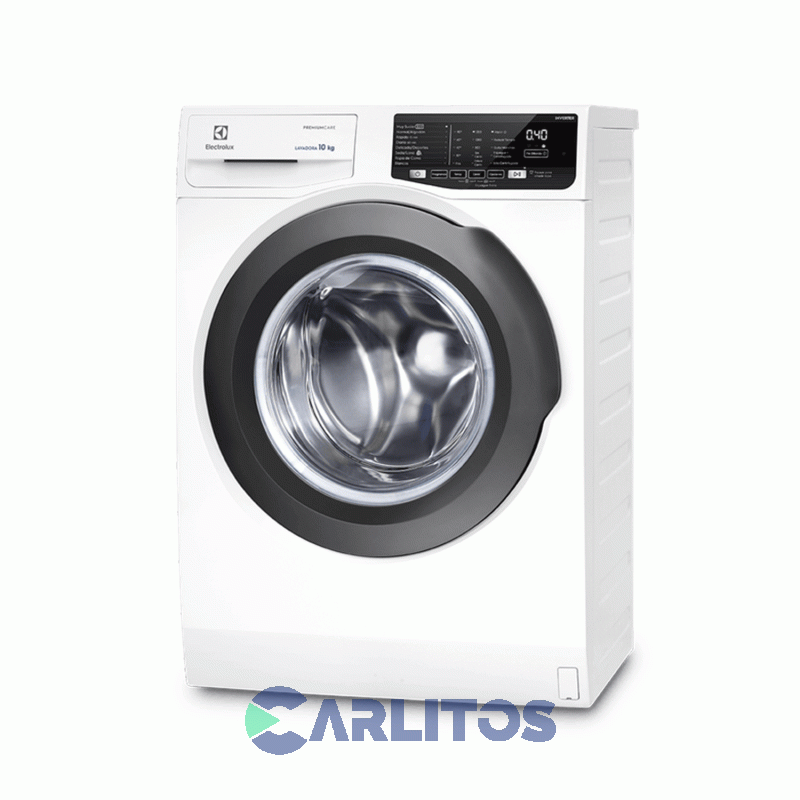 Lavarropa Carga Frontal Electrolux Inverter 10 KG 1200 RPM Blanco Elaf210b