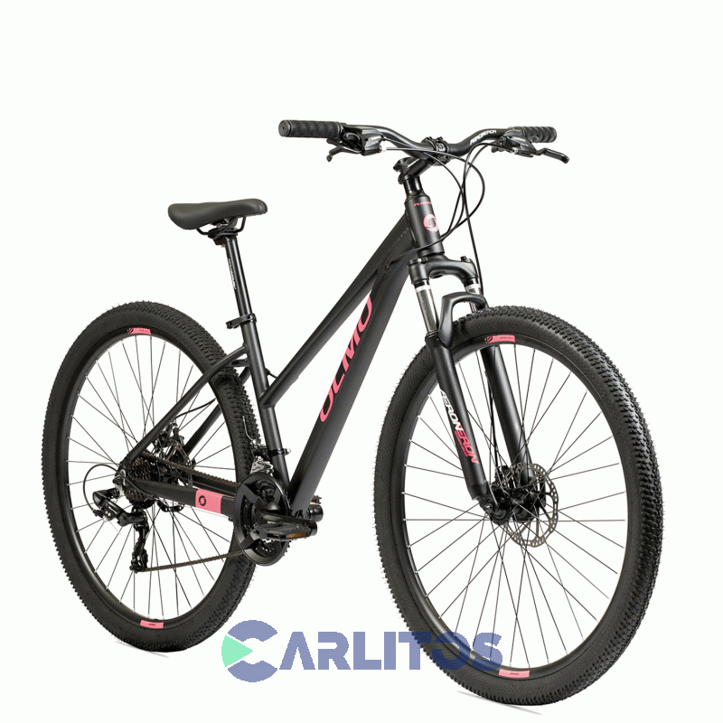 Bicicleta Olmo Todo Terreno R29 Flash 295 1bo1071 Talle 16- Negro Con Rosa