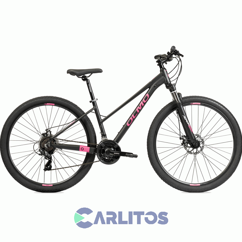 Bicicleta Olmo Todo Terreno R29 Flash 295 1bo1071 Talle 16- Negro Con Rosa