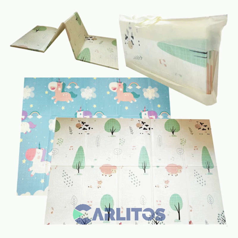 Alfombra Plegable Reversible 1.50 X 2.00 Mts Bebesit 6006-C2
