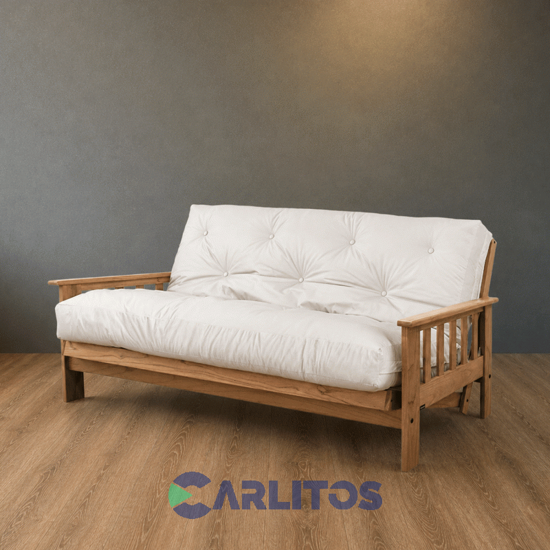Futon 3 Cuerpos Genoud Portland Roble