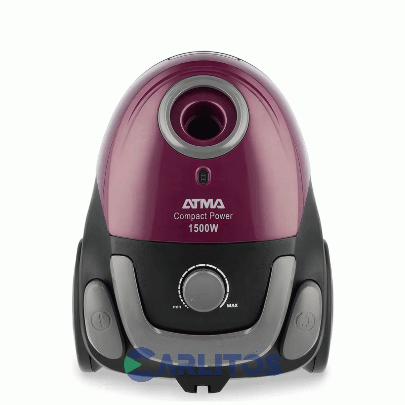 Aspiradora Con Bolsa Atma 1500 Watts Tubos Metalicos As8913n