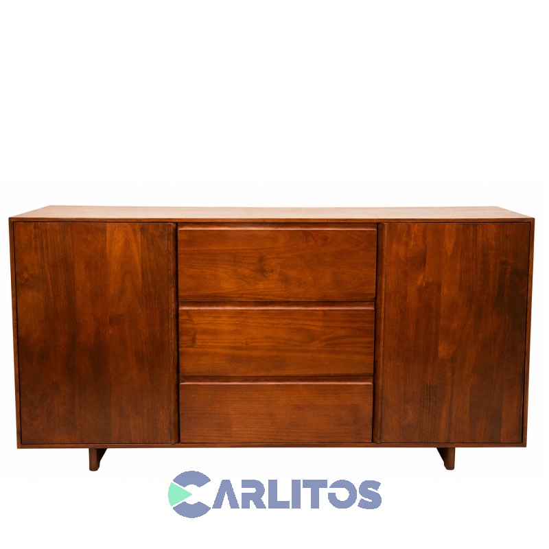 Bahiut Recto Dobel Mobilia Pino Macizo Cedro