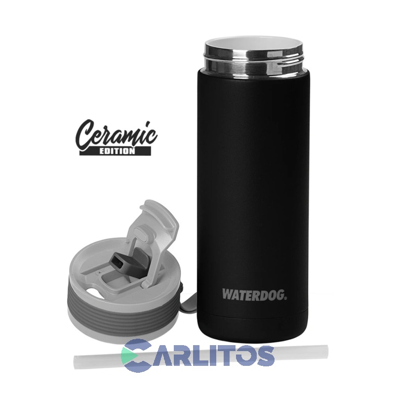 Botella De Acero Inoxidable Waterdog 590 Cc BonnieI590bk Negro