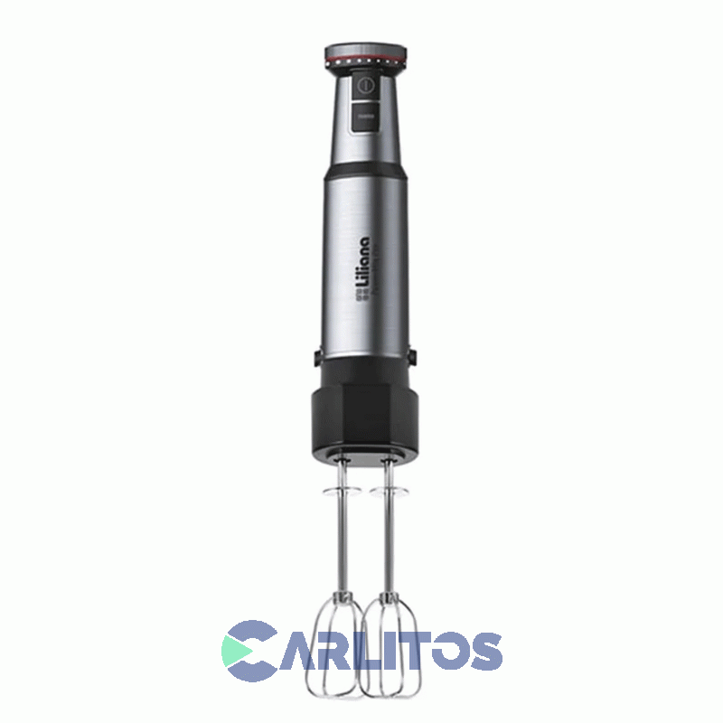 Minipimer Varilla Metal Liliana Powermix Pro 1300 Watts - 6 En 1 Ah949