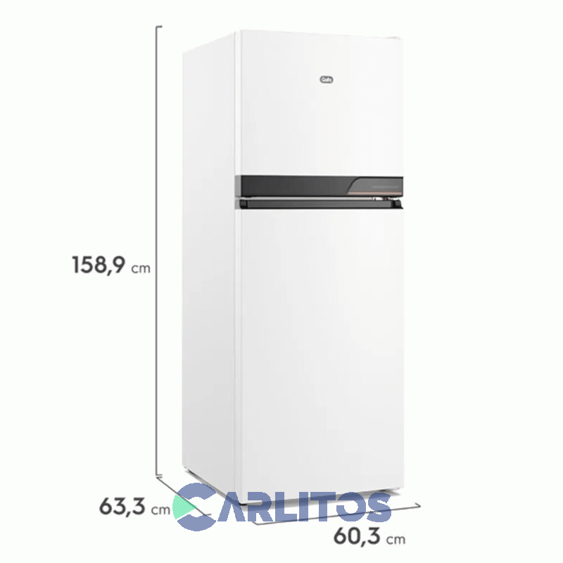 Heladera No Frost Gafa Inverter 320 Litros Hgnf283b