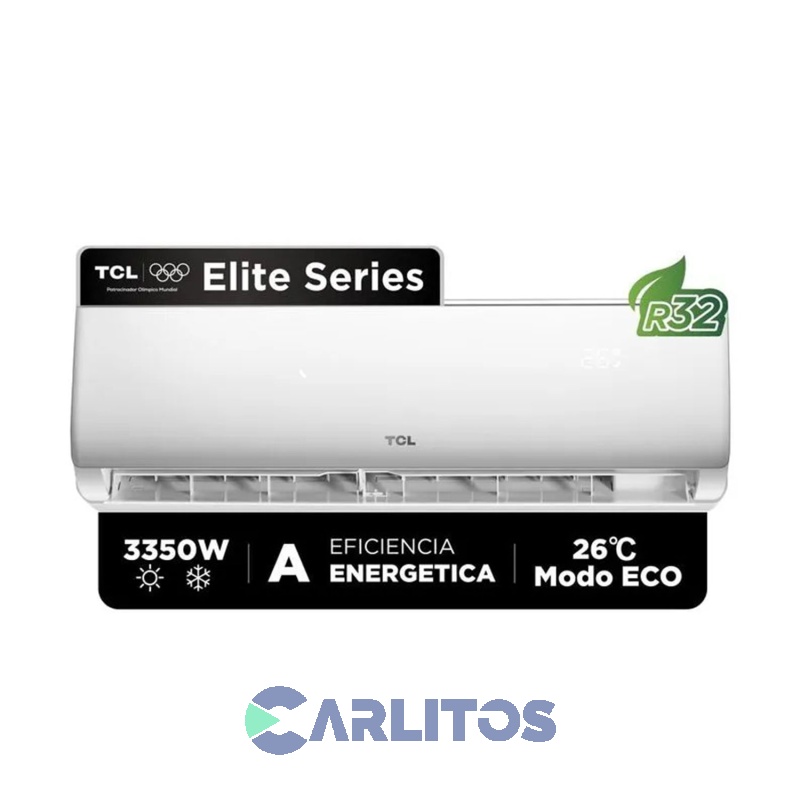 Aire Acondicionado Split Tcl 3350 Watts - Frio/Calor Taca3350fcsd/el5-sk