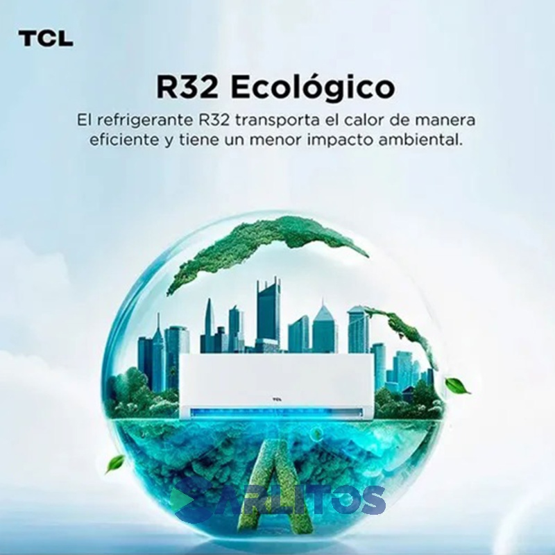 Aire Acondicionado Split Inverter Tcl 3700 Watts-Frio/Calor Taca3700fcsd/breeze Inv Ai-sk