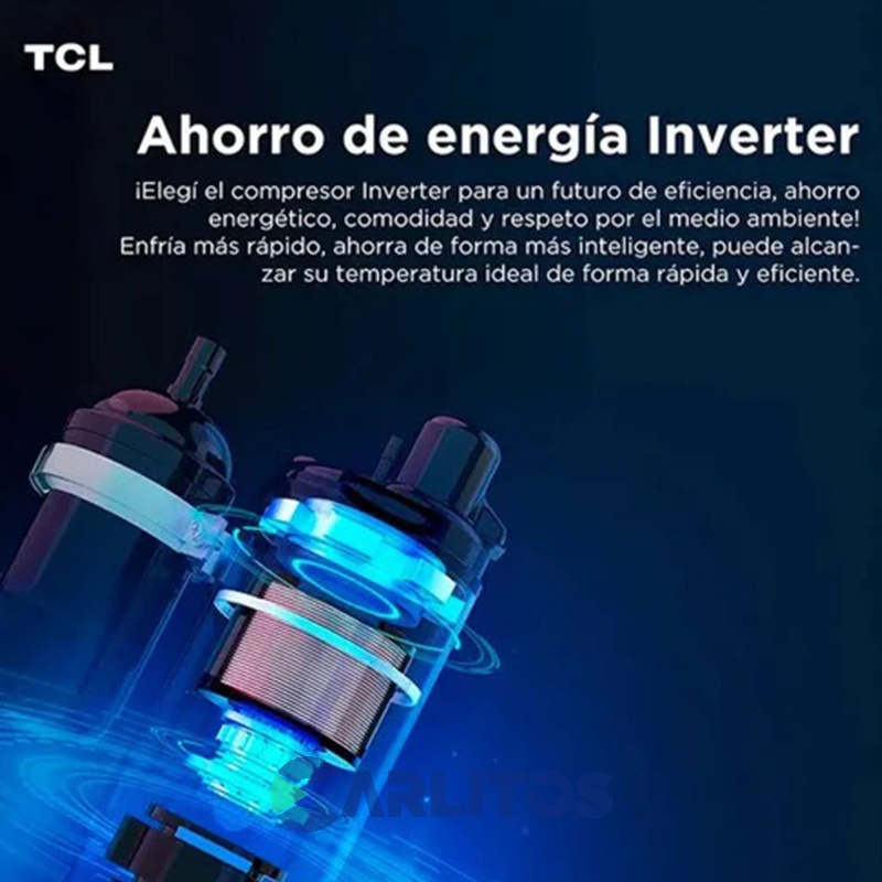 Aire Acondicionado Split Inverter Tcl 3700 Watts-Frio/Calor Taca3700fcsd/breeze Inv Ai-sk