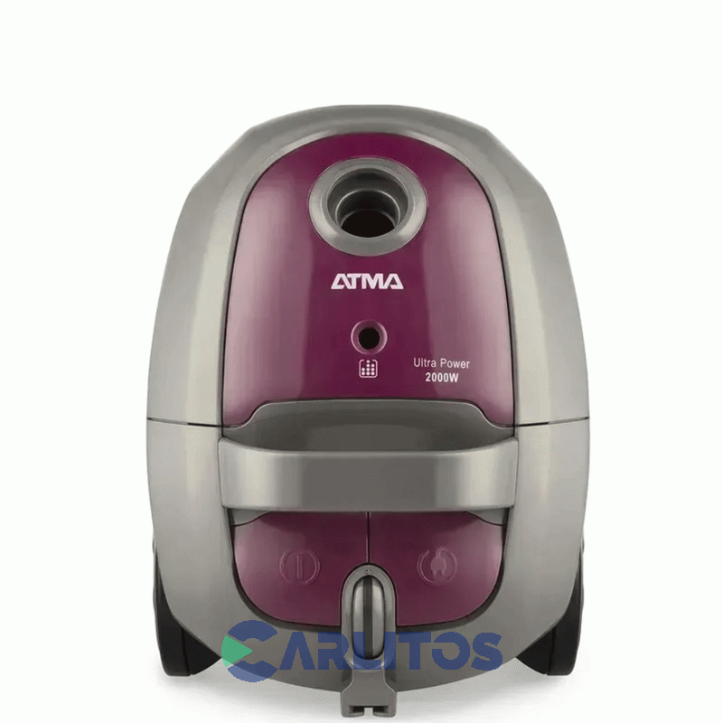 Aspiradora Con Bolsa Atma 2000 Watts Tubos Metalicos As9121n