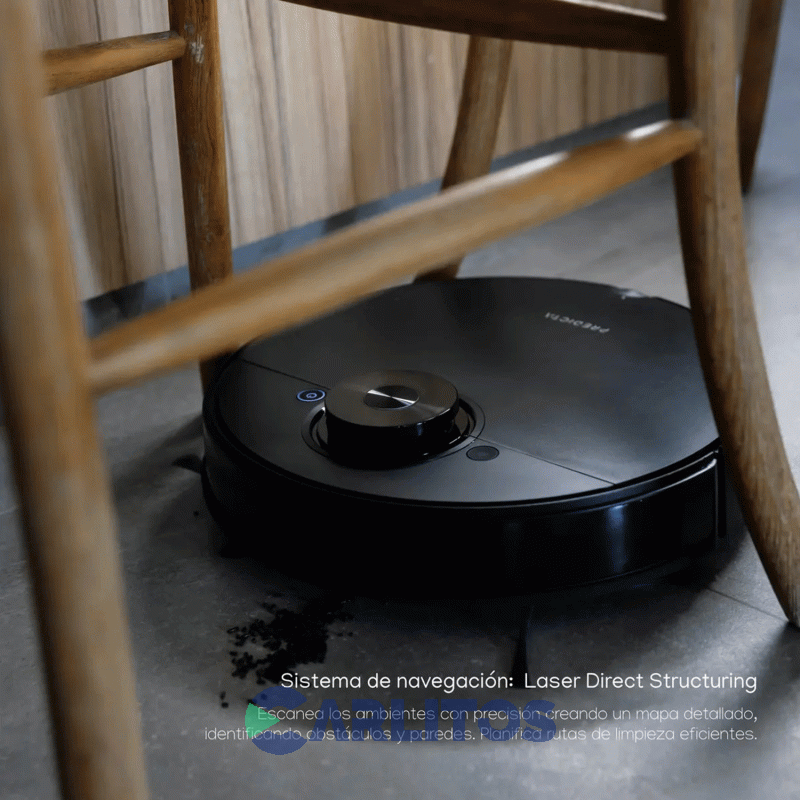Aspiradora Y Trapeadora Robot Sistema Sin Bolsa Philco Pharp9022pi