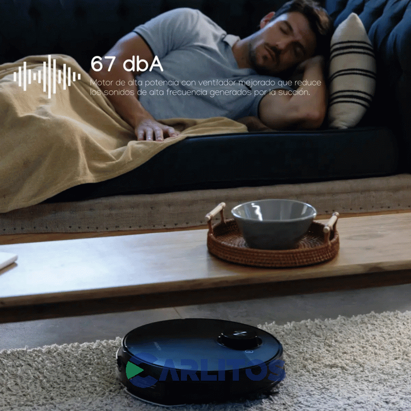 Aspiradora Y Trapeadora Robot Sistema Sin Bolsa Philco Pharp9022pi