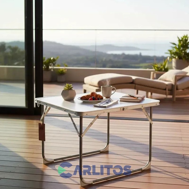 Mesa Plegable North Pak Multiuso Con Estructura De Acero 7843 - 7121001