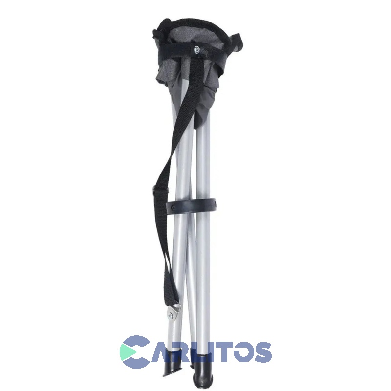 Banqueta Camping North Pak De Aluminio - Tela Poliester - Plegable 7847 - 72749