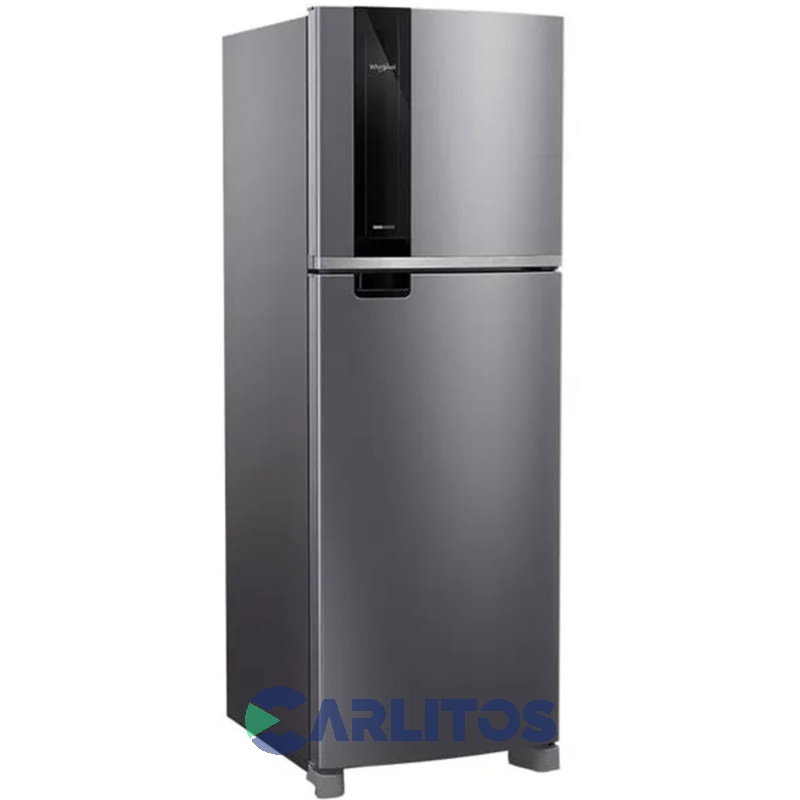 Heladera No Frost  Whirlpool Inverter 403 Litros Acero Inoxidable Wrm46mk