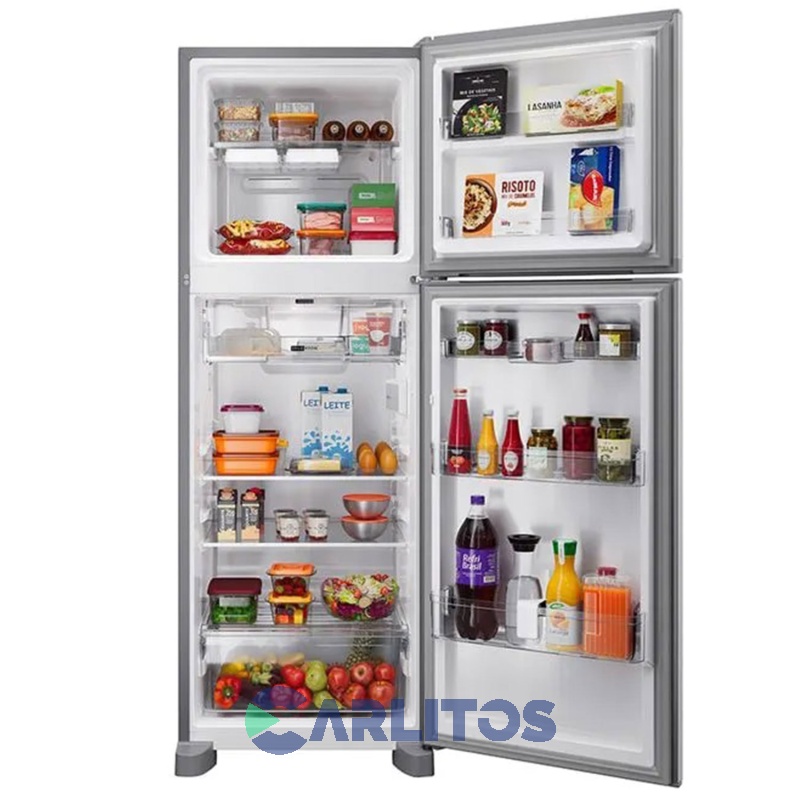 Heladera No Frost  Whirlpool Inverter 403 Litros Acero Inoxidable Wrm46mk