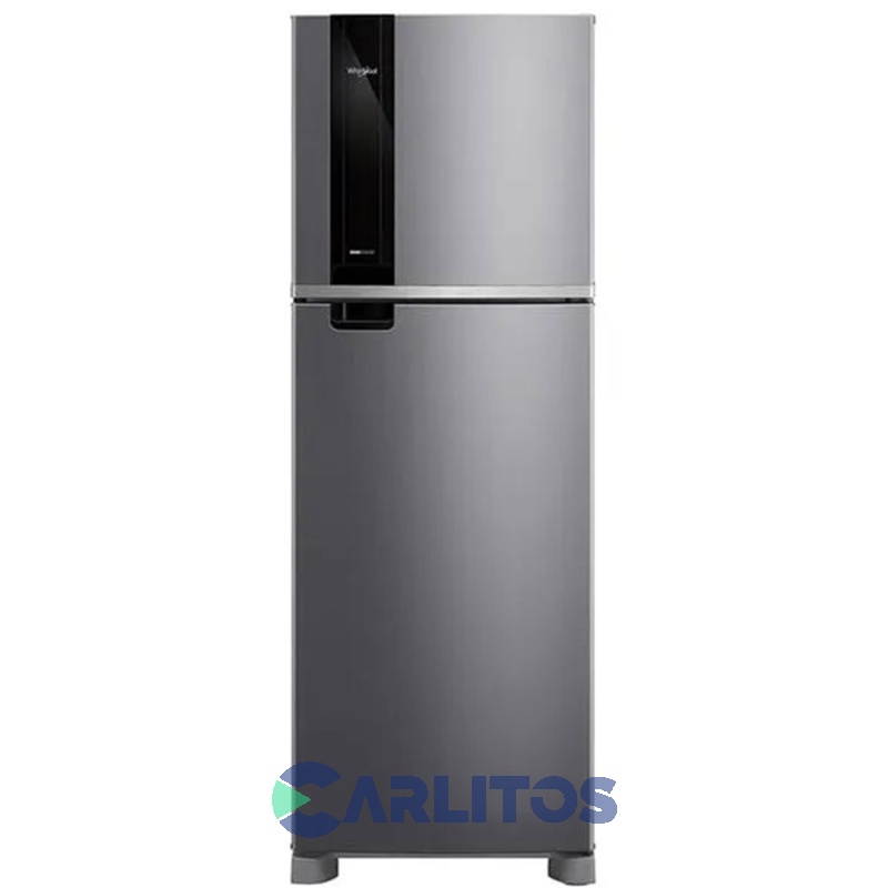Heladera No Frost  Whirlpool Inverter 403 Litros Acero Inoxidable Wrm46mk