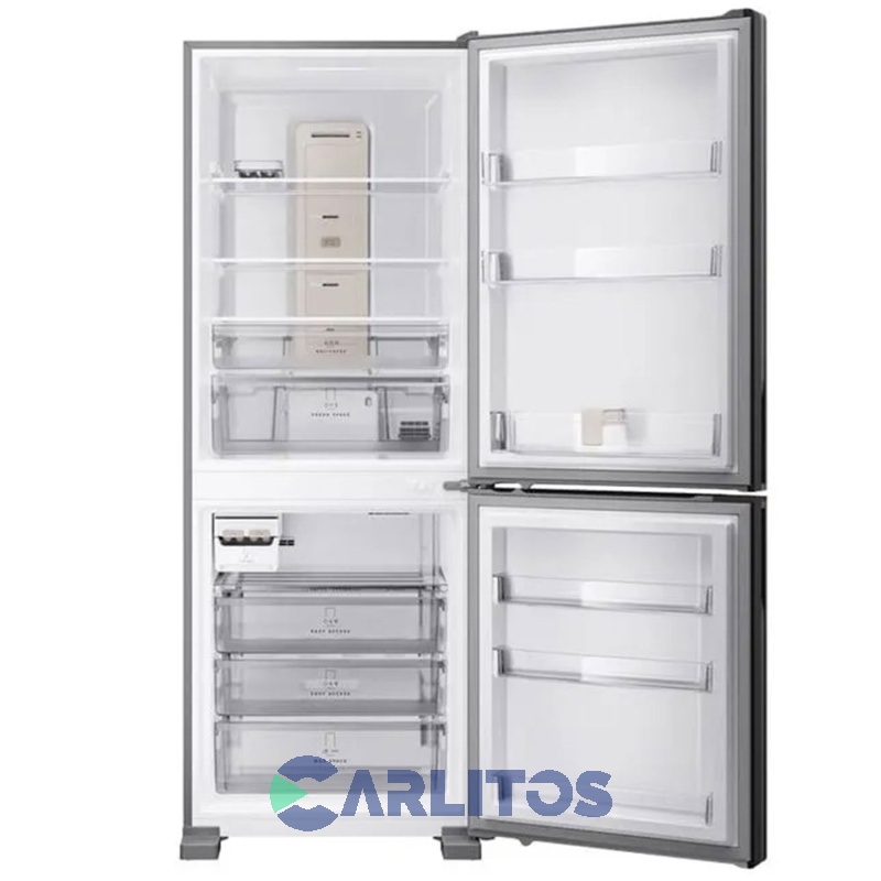 Heladera No Frost Whirlpool Inverter 530 litros Combi Acero Inoxidable Wre66ak