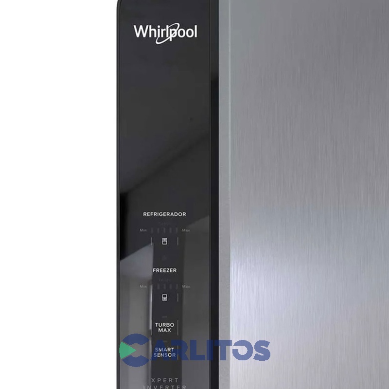 Heladera No Frost Whirlpool Inverter 530 litros Combi Acero Inoxidable Wre66ak