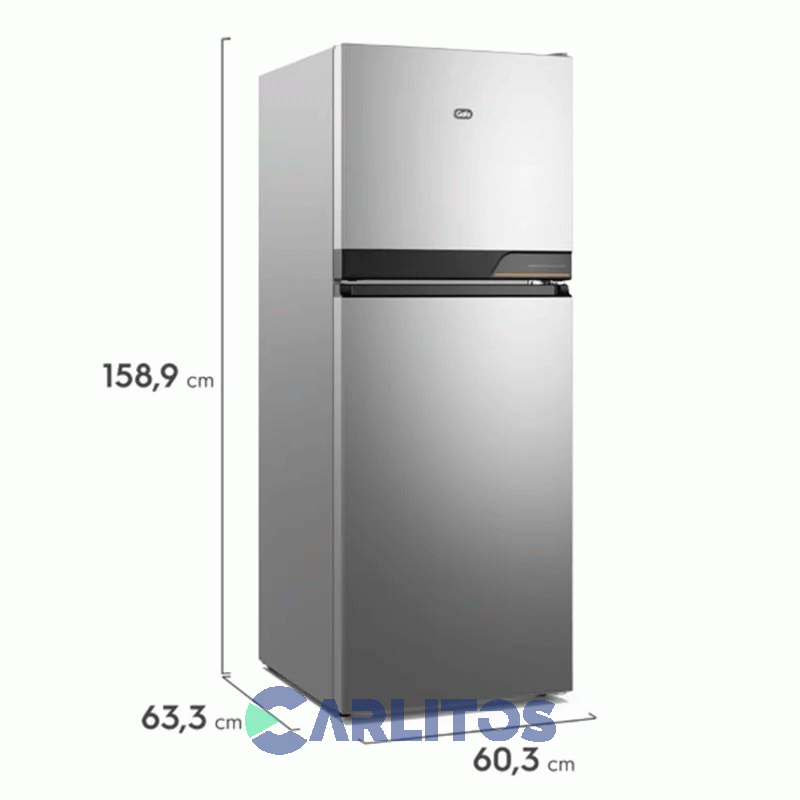 Heladera No Frost Gafa Inverter Plata 320 Litros Hgnf283p