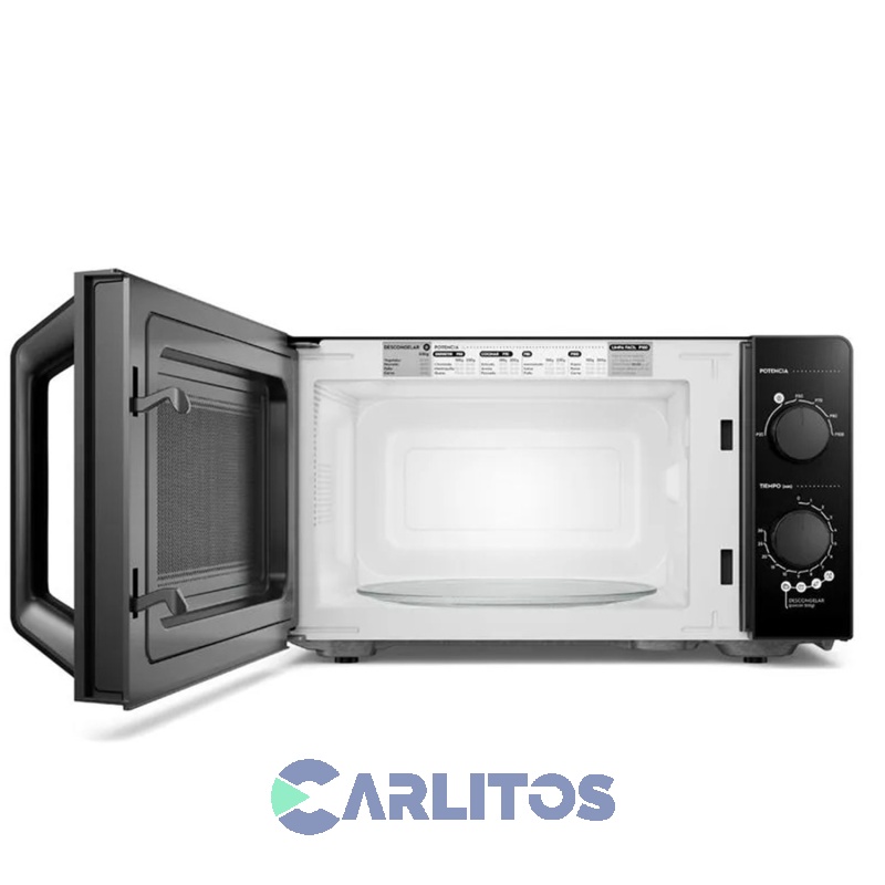 Microondas Rotativo Gafa 20 Litros Negro Mg20ab