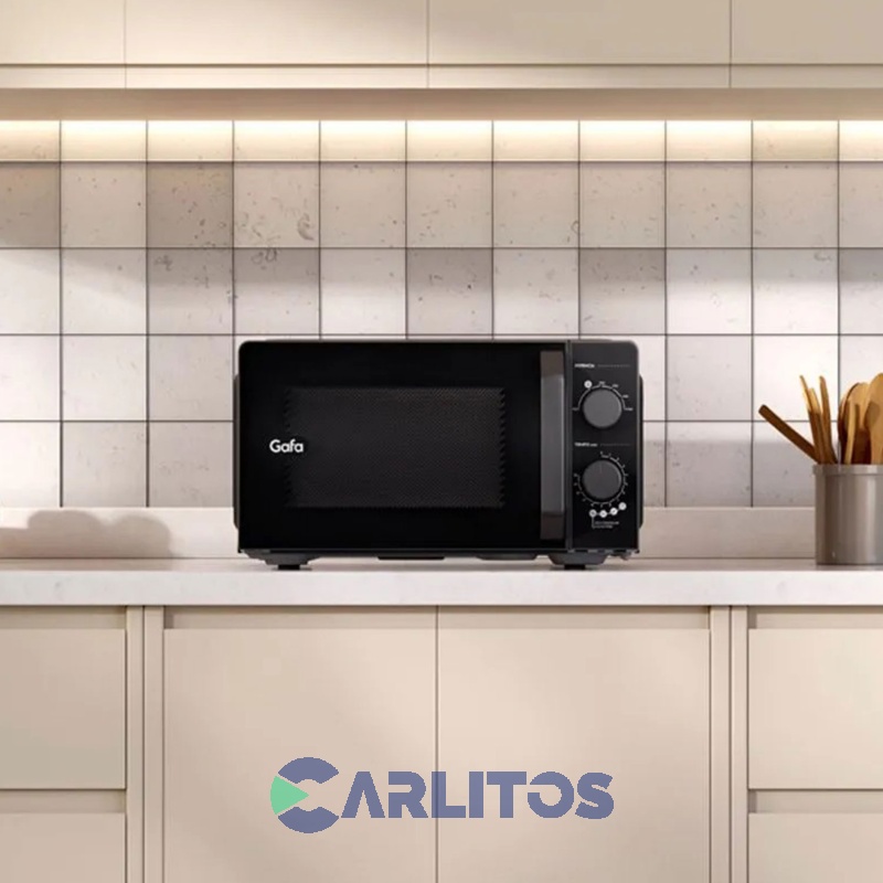 Microondas Rotativo Gafa 20 Litros Negro Mg20ab