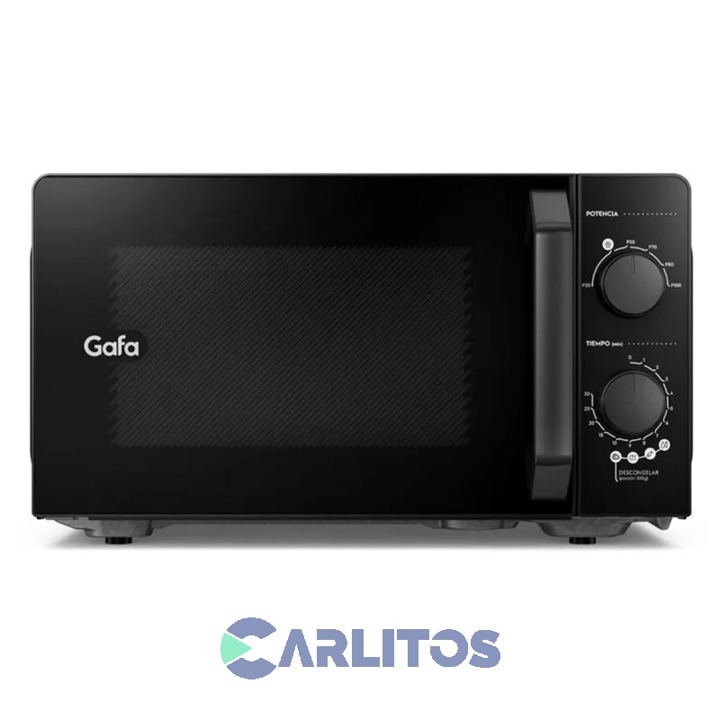 Microondas Rotativo Gafa 20 Litros Negro Mg20ab