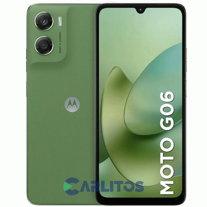 Celular Libre G06 - 128 Gb Motorola Xt2535-16 Nfc Verde