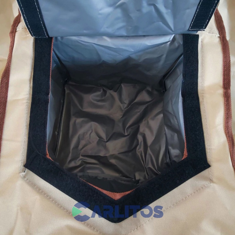 Set De Silla Outdoors Con Cooler Y Sombrill Tandem Azul Marino