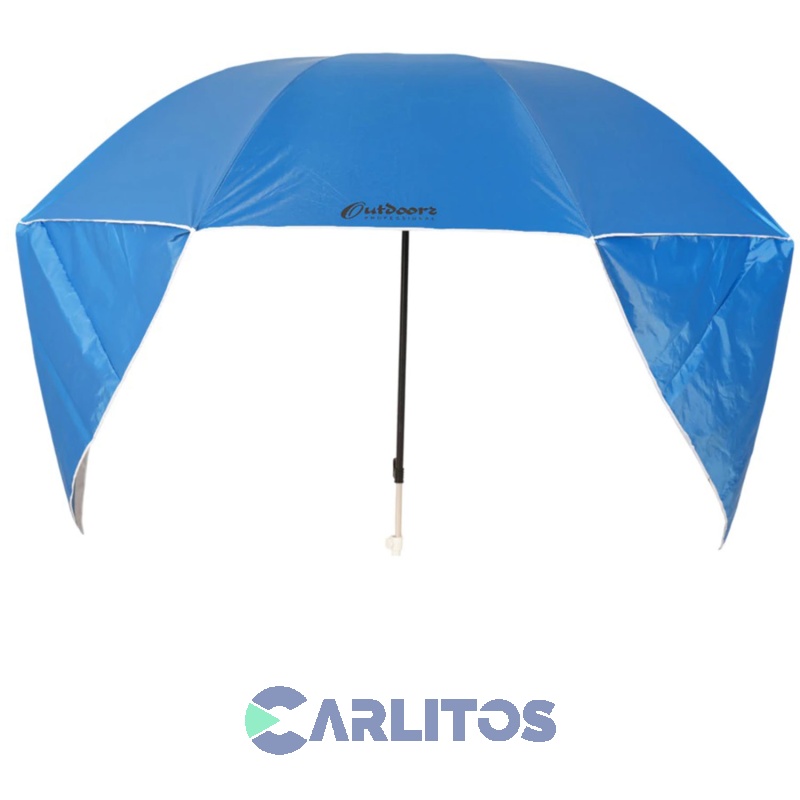Sombrilla Refugio 2.40 Metros - Tela Polyester Outdoors U240r Azul