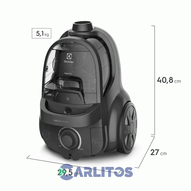 Aspiradora Sin Bolsa Electrolux 2200 Watts Eas41