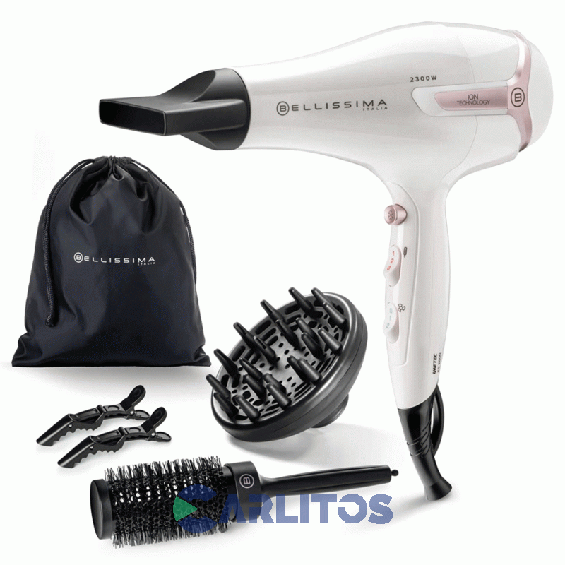 Secador De Pelo Bellissima Ion 2300 Watts 11970 K9 2600