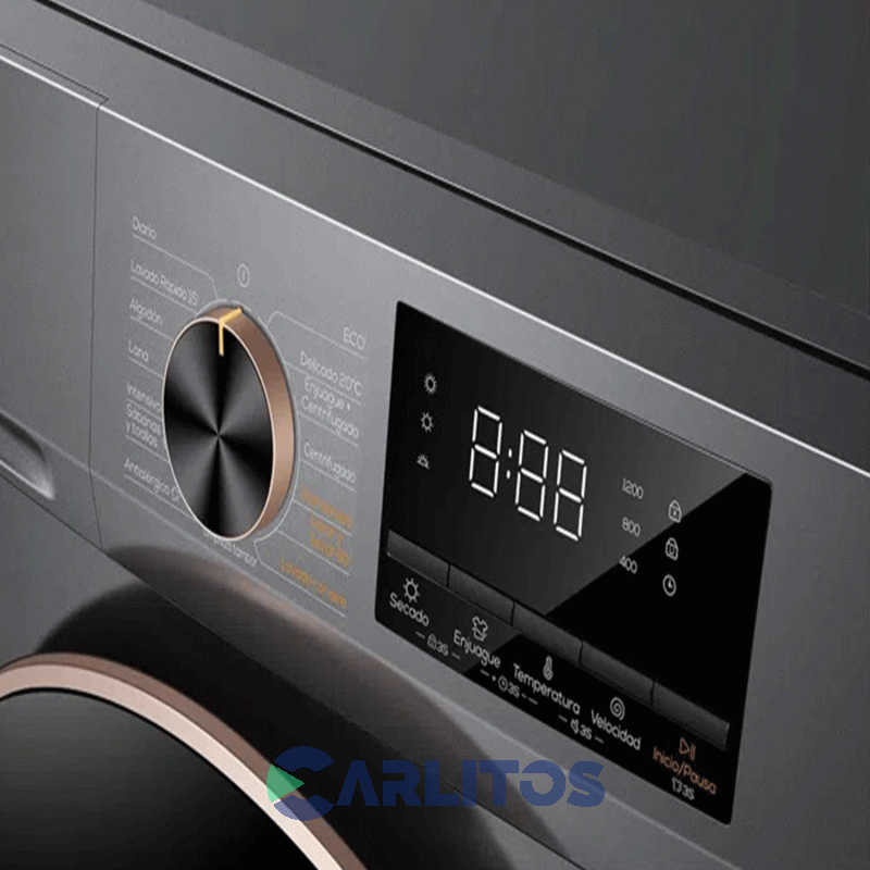 Lavasecarropa Tcl Inverter 10+6 Kg 1200 RPM Gris C2210wdg