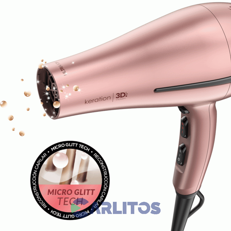 Secador De Pelo Ga.Ma Bora Keration 2200 Watts