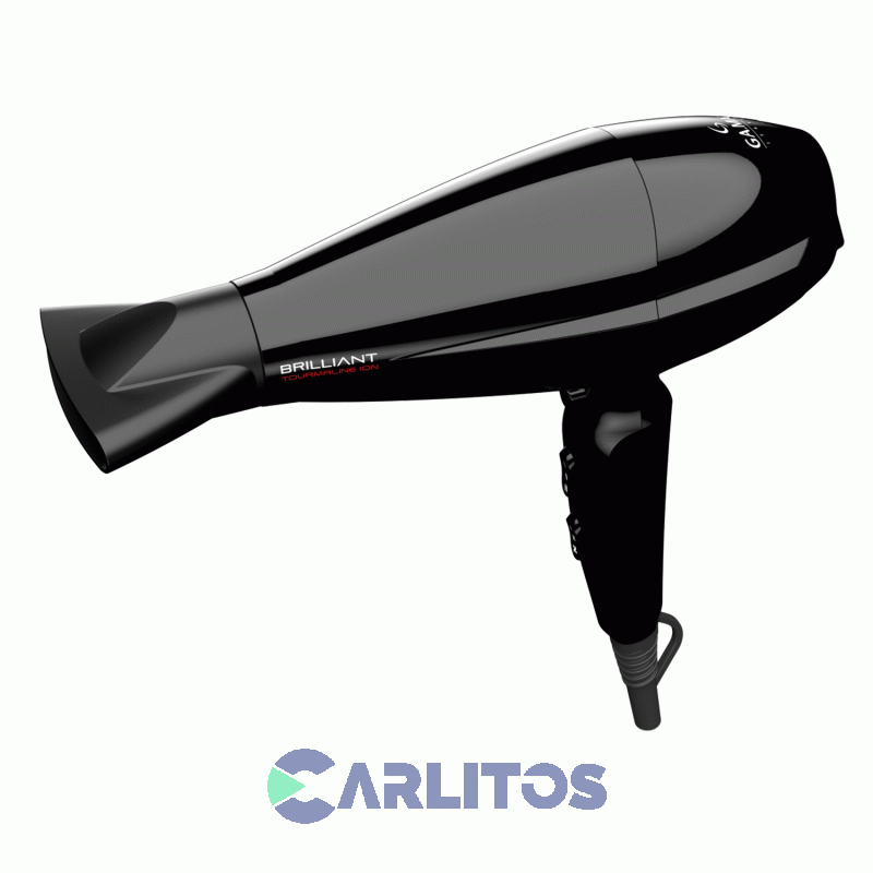 Secador De Pelo Ga.Ma 2200 Watts Brilliant Tourmaline Ion Bk Arg