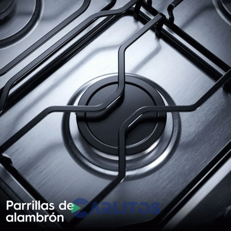 Cocina A Gas Electrolux 56 CM Acero Inoxidable Doble Horno F4edm
