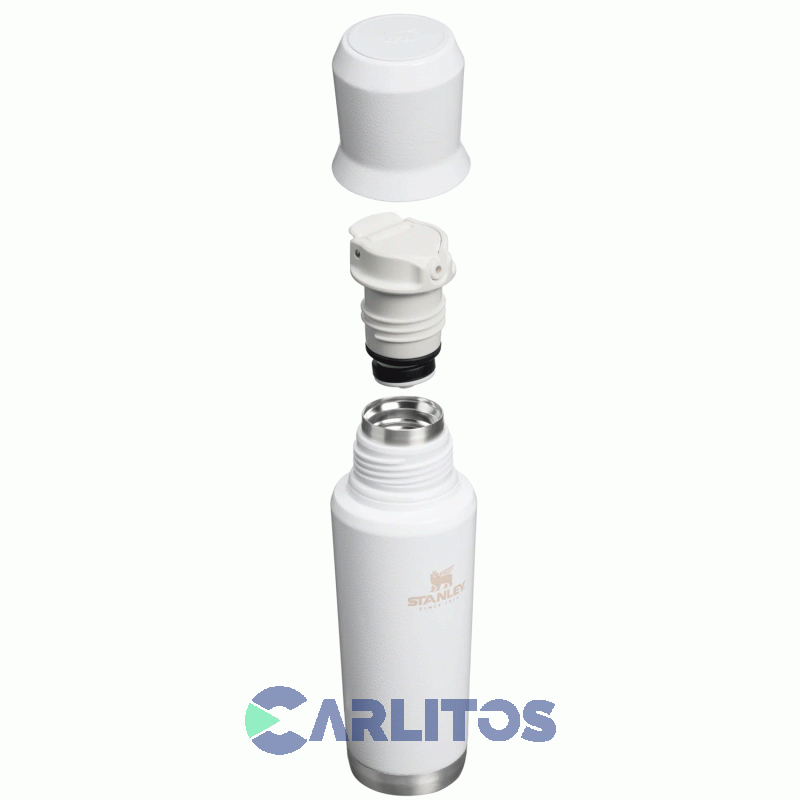 Termo De Mate Stanley Legendario Ideal System Classic 0.8 Litros 10-13562-033 Hammertone Frost
