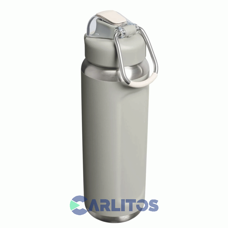 Botella De Acero Inoxidable Stanley Wellspring 0.710 L 10-13111-040 Sage Grey