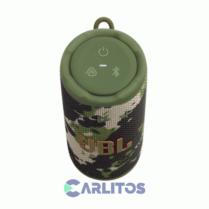 Parlante Con Bluetooth JBL 16 Watts Rms Grip Squadam Camuflado
