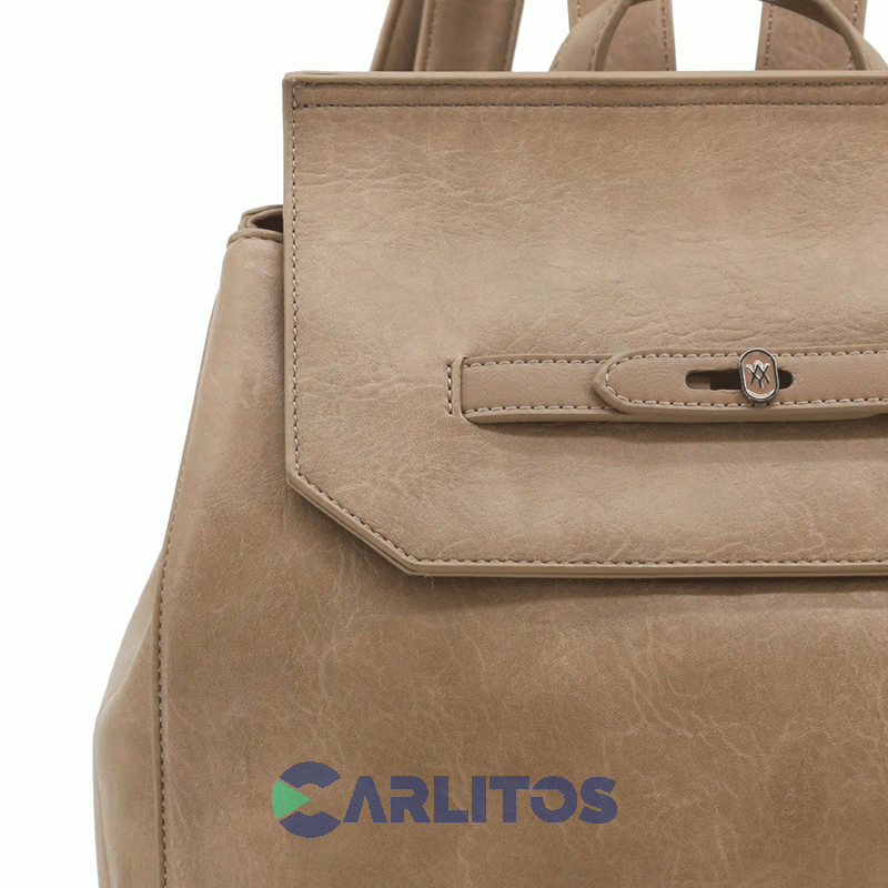 Mochila De Dama Amayra 67.5300042 Camel