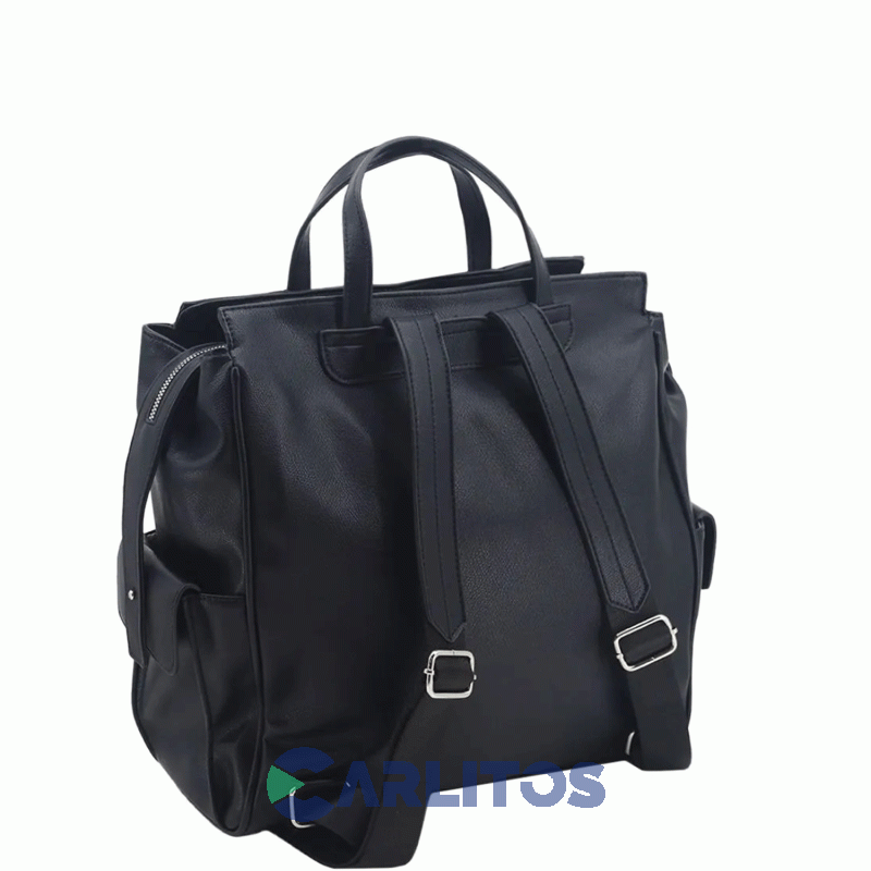 Mochila De Dama Amayra 67.5300110 Negro