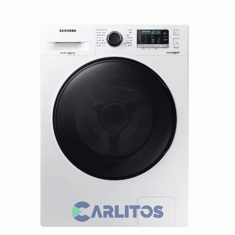 Lavarropa Carga Frontal Samsung Inverter 7 KG 1400 Rpm Ww70aa46bw Blanco